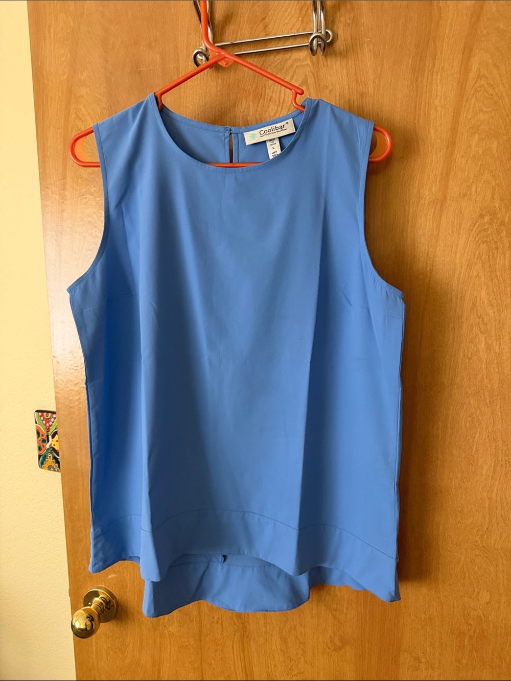 Coolibar Women's Sky Blue Sleeveless Sun